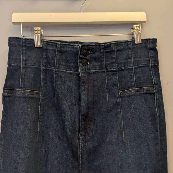 We the Free Dark wash high waisted bootcut jeans - Picture 2 of 6